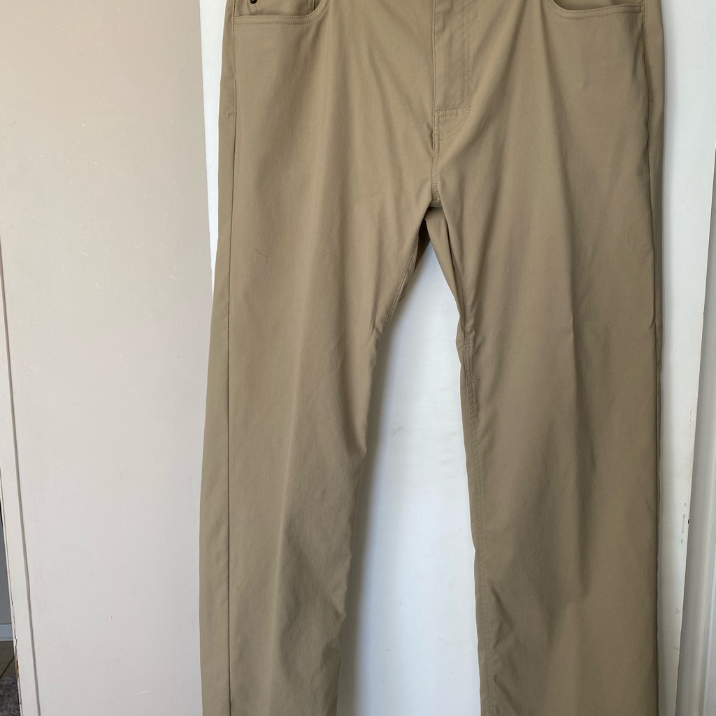 Prana Stretch Zion 5-Pocket Slim Pant.